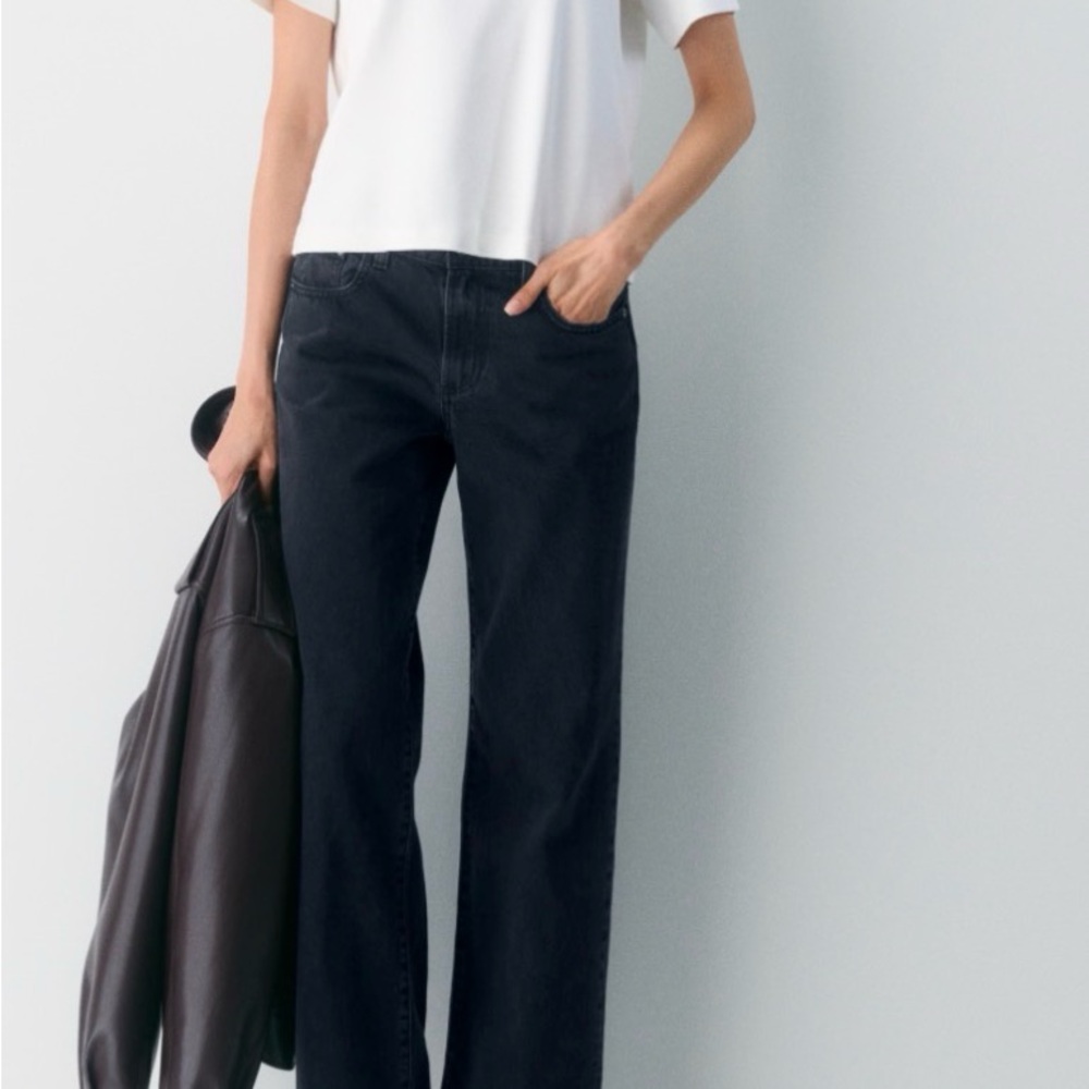 Denim Forum The Farrah lo-rise wide pant